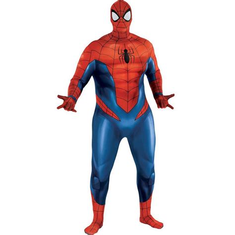 fat spider man costume|spider man plus size party costume.